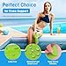 Kinesiology Tape for Knees, 20 Count Knee Tape for Knee Pain Relief Pre Cut, Support Muscles and Joints, Latex Free, Waterproof and Elastic (Green 20pcs)