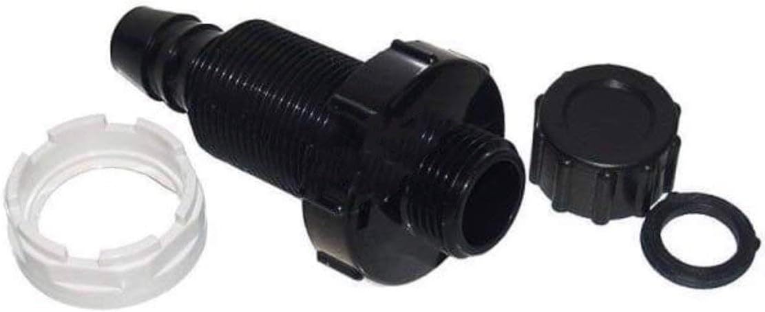Hot Tub Classic Parts Spa Valve Drain Black Compatible with Most Vita Spas VIT212031