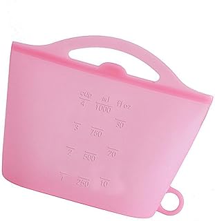 Silicones Microwave Steams Sterilizer Bag Reusable Travel Food Storage Bag Food Storage Supply