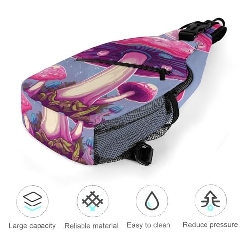 Bolso Sling Crossbody Casual para Viaje y Senderismo miniatura 5