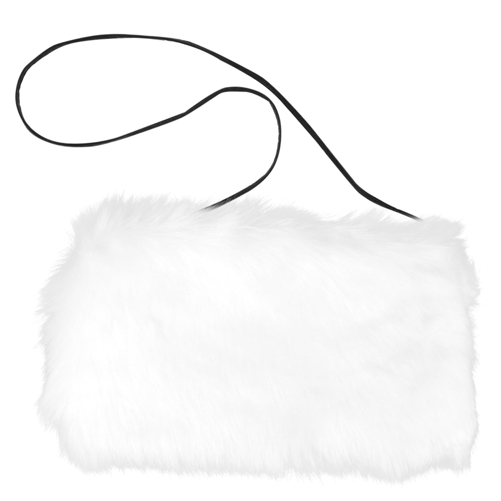 Calentador de Manos para Mujer de Piel Sintética de Color Claro, Resistente al Frío y Multifuncional como Almohada, Adecuado para Invierno y Bodas