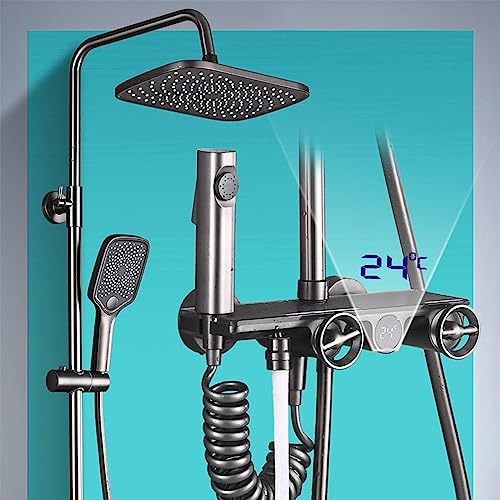 Robinet de douche thermostatique en laiton pour une salle de bain de luxe