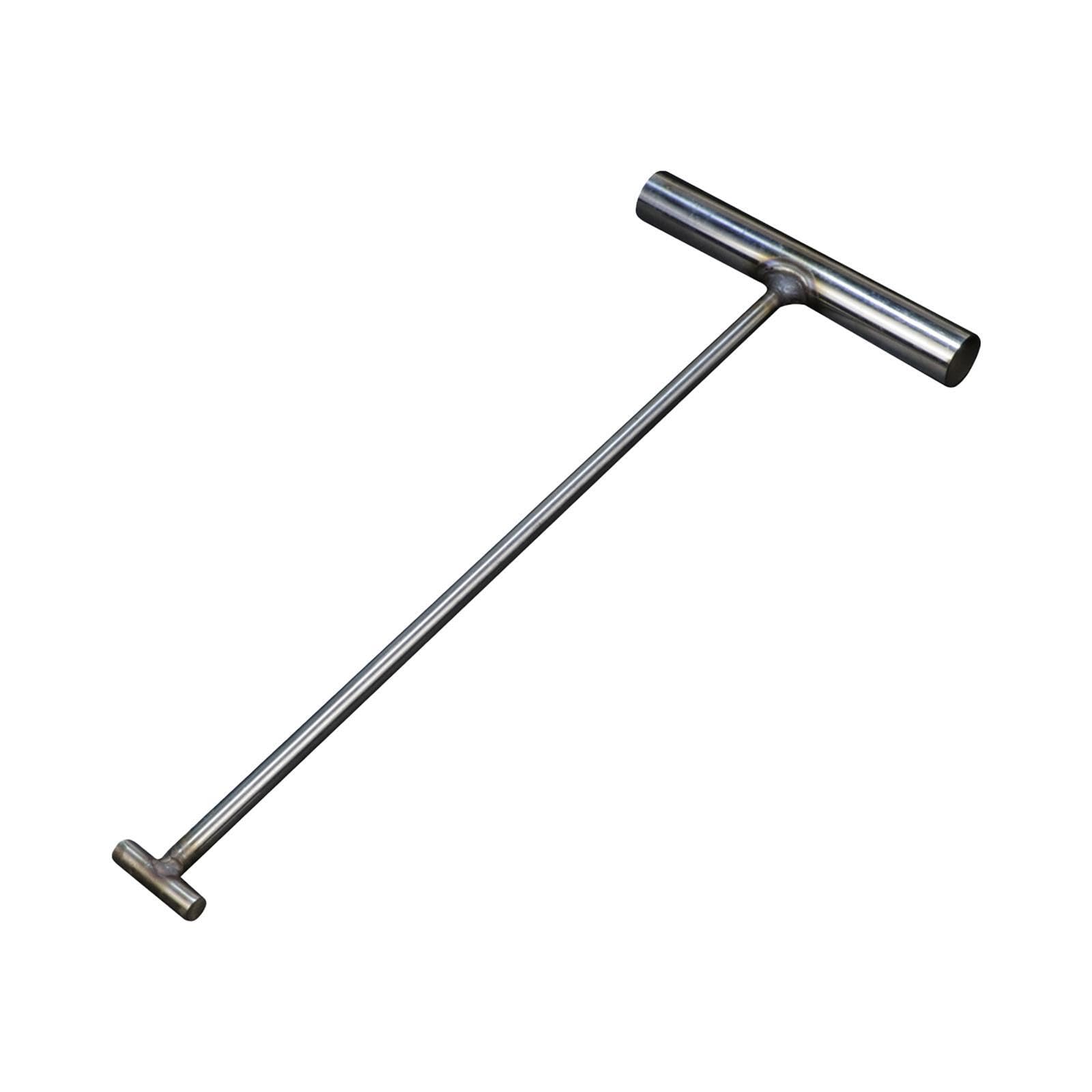 PUXZYAX Hook Tool for Lifting Heavy Covers Safely with Durable Steel Construction Manhole and Drain Cover Tasks Manhole Cover Lifting Hook Tool Heavy Duty, 8mmx15cm