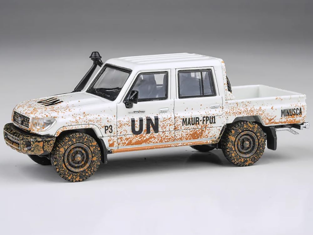 1:64 2014 Toyota Land Cruiser 79 UN MINUSCA Dusty LHD