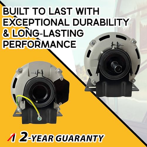 GF2024 Century Resilient Base Split Phase Electric Motor, 115 Vac, 5.4 A, 1/4 Hp, 1725 RPM - Thumbnail 5