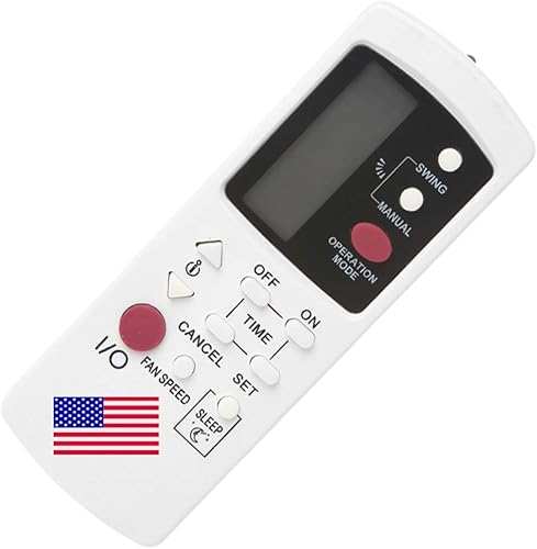 CHOUBENBEN Mando a Distancia de Repuesto para Galanz Celsius Yonan JMC Mistral AEG AEON Conia HOGEN MAXICOOL NEC Onix GZ-1002B-E3 Air Condtioner