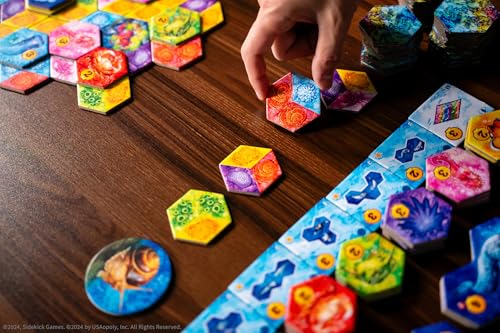 Aqua Board Game, Fun Strategy Game for Adults and Family, Thematic Oceanic Tile Placement Game, Ages 8+, 1-4 Players, 30-45+ Minute Playtime, Solo and Competitive Modes - Image 4