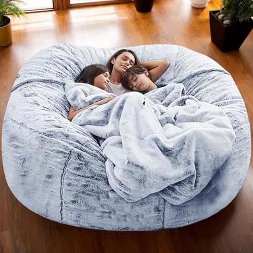 Funda De Puff De Terciopelo Suave Sin Relleno Tejido Elástico Engrosado Lavable con Cremallera Color Sólido Puff De Juego De Estilo Moderno Adolescentes Uso Adulto,K,130 * 60cm
