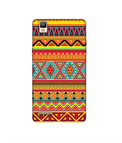 Image of Amazon Brand - Solimo Basic Case for Oppo F1 (Plastic Multicolor)