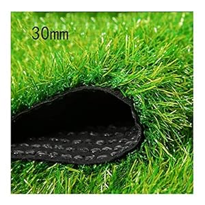 YXZQ Tuin Kunstgras, 30 mm encryptie Dikke Groene Simulatie Tapijt Mat Met Drainage Gaten, Geschikt Voor Outdoor Balkon…