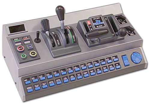 Preisvergleich Produktbild Aerosoft Raildriver Desktop Eisenbahnsimulator-Controller USB PC Grau