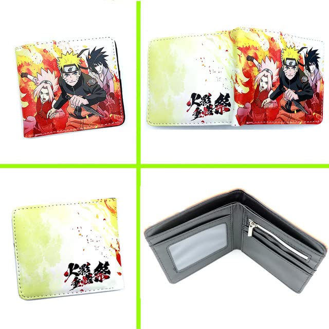 GenericfashionAE - Natsume Natsume Takashi Card Holder PU Wallet Colorful Short Соaпѕ Purse for Boys Girls (NR 2)