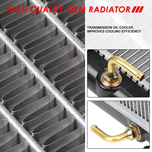 Image of Auto Dynasty 2454 Radiator for 2001-2007 Toyota Highlander 2.4L AT /MT