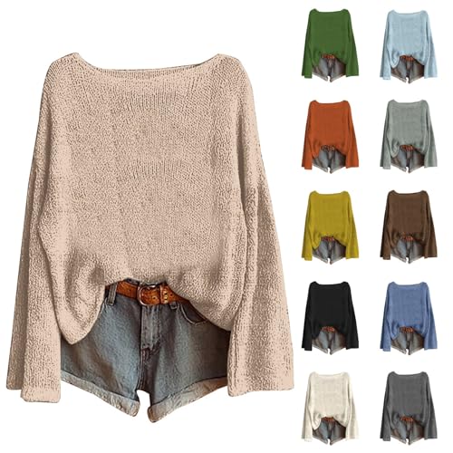 Vintage Sweaters for Women Oversized Boho Fall Fair Isle Sweater Western Floral Ethnic Graphic Pullover Sweatshirts3