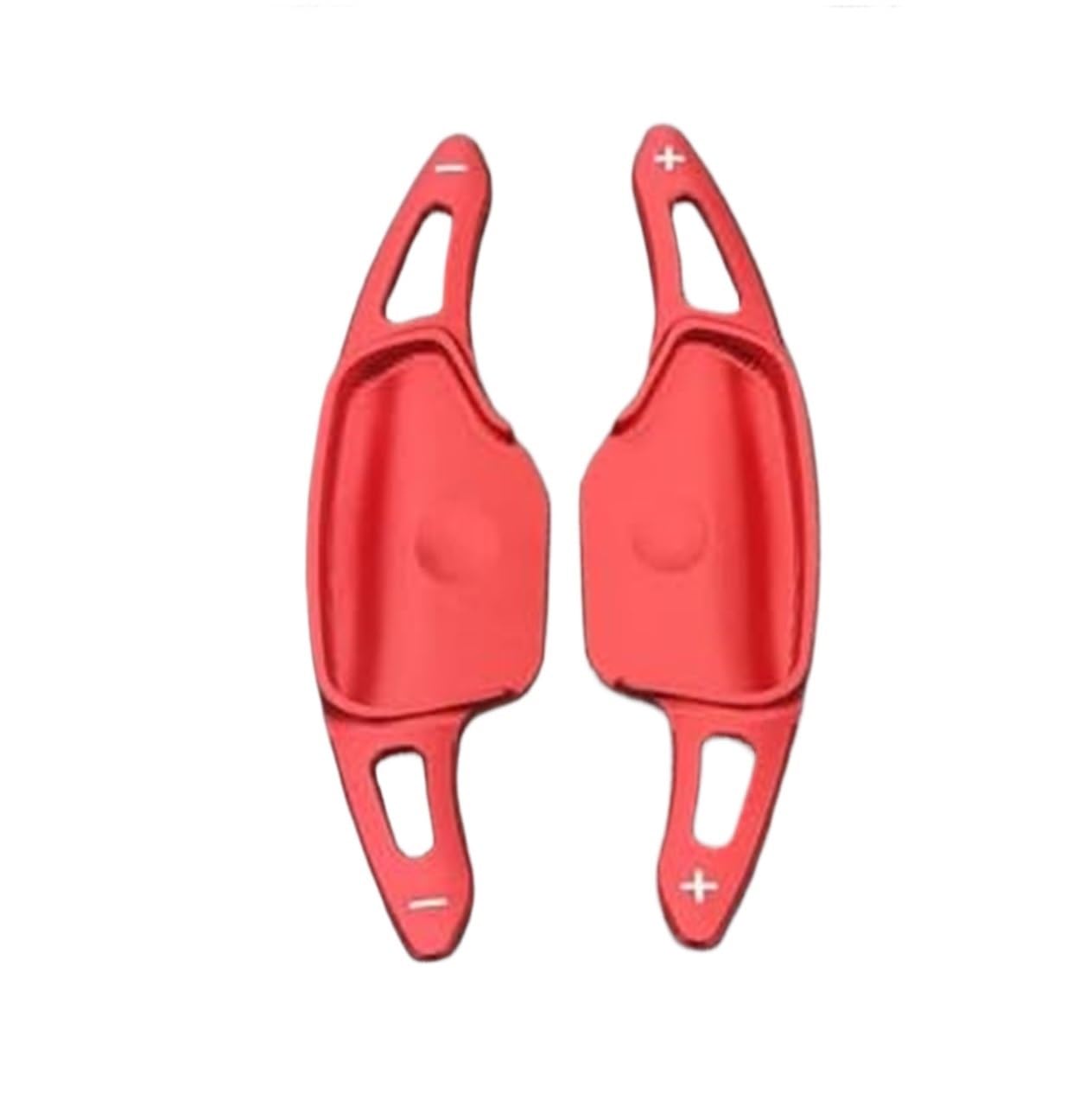 XEDLAMP car Gear Shift Paddle Paddle Shifter Cover Extensions, for Kia for Sorento Mq4 2020 Shift Gear Extender Aluminum Steering Wheel Extension Sticker(Red)