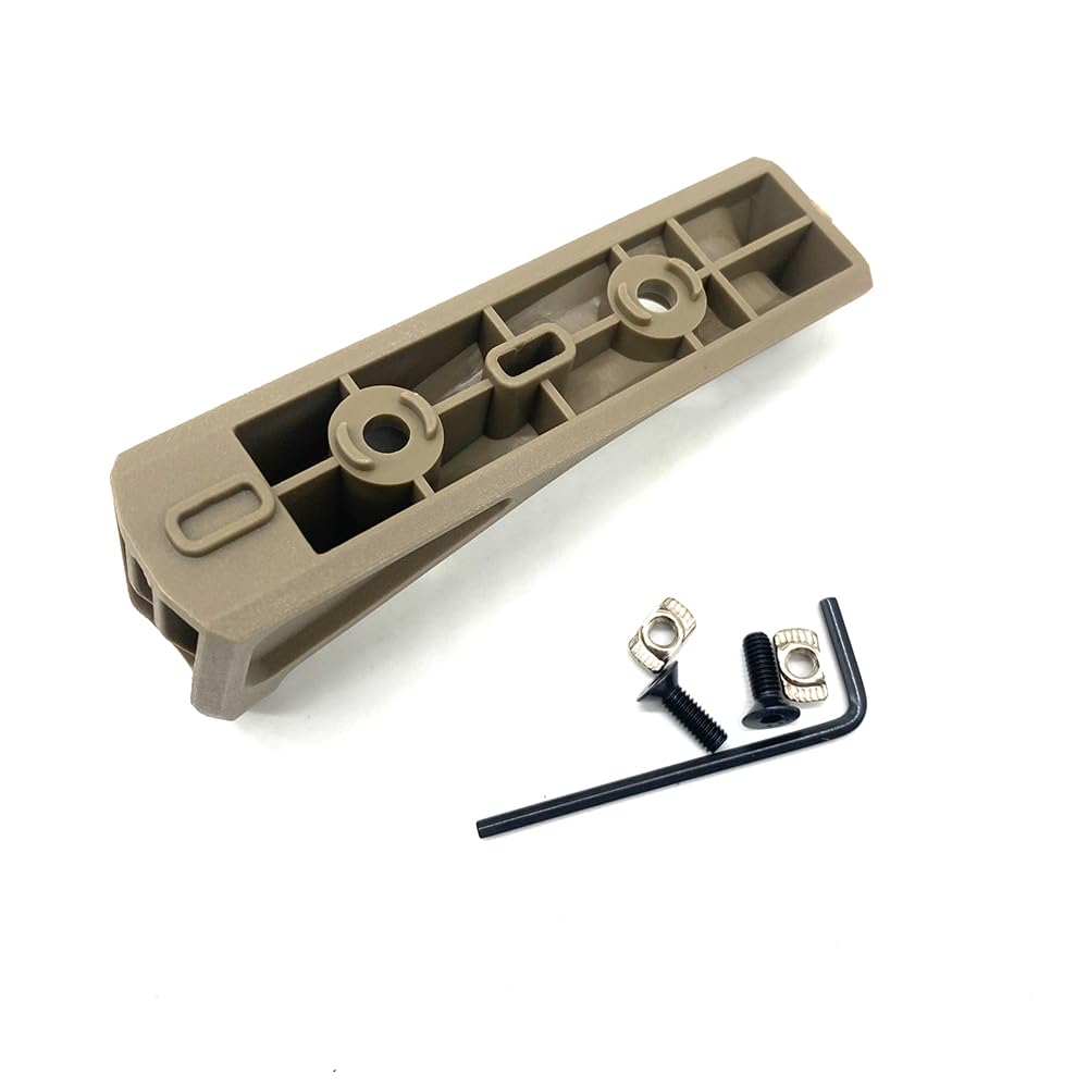 AFG-3 Airsoft Mod Accesorio táctico Manija Frontal para Sistema de Carril MLOK (BK)