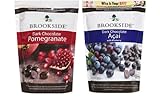Brookside Dark Chocolate Pomegranate and Fruit Flavors Candy, 32-Ounce Bag and Brookside Dark...