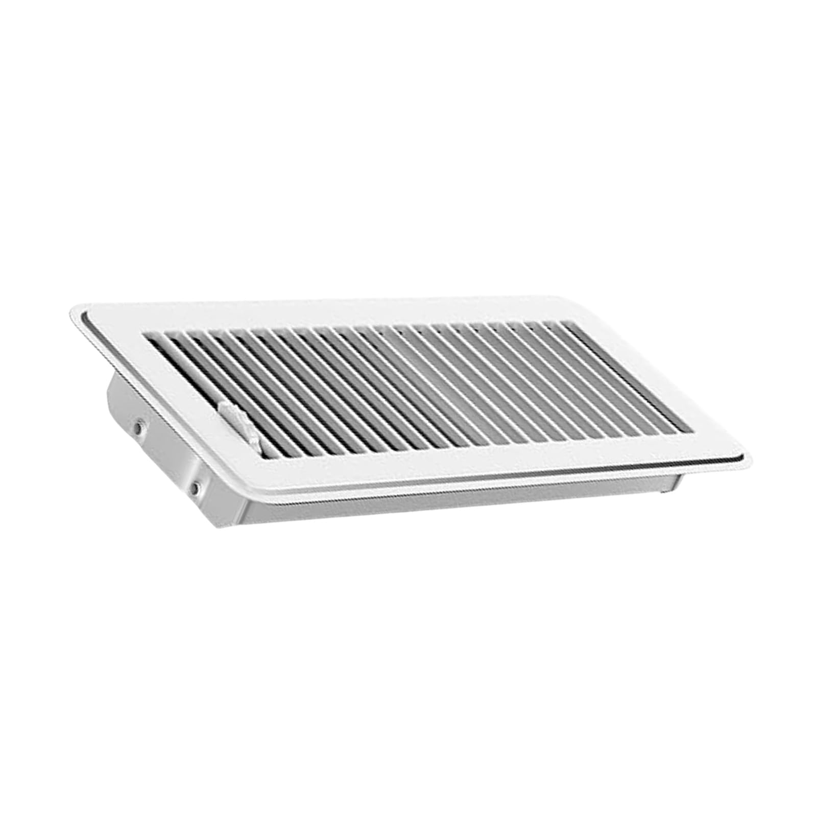 Kaeltsyn C 4X12 Inches Heavy Duty Metal Vent Over Hva Floor Grille Easy Install Adjustable Flows Urvilinear Border Outlet