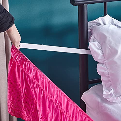 Home Wrap Around Bed Rokken & Valletjes Elastische Oogjes Bedrokken