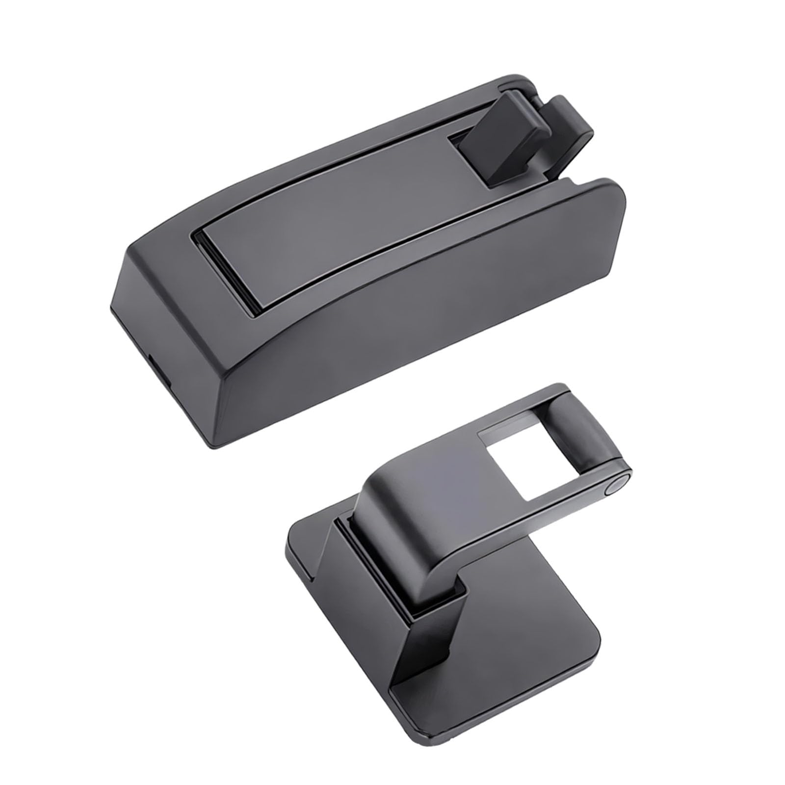 Alloneslife Gray Door Stopper Featuring Anti Collision Pad And Simple Setup Ideal For Tiny Homes And Apartments Offices Door Buffer