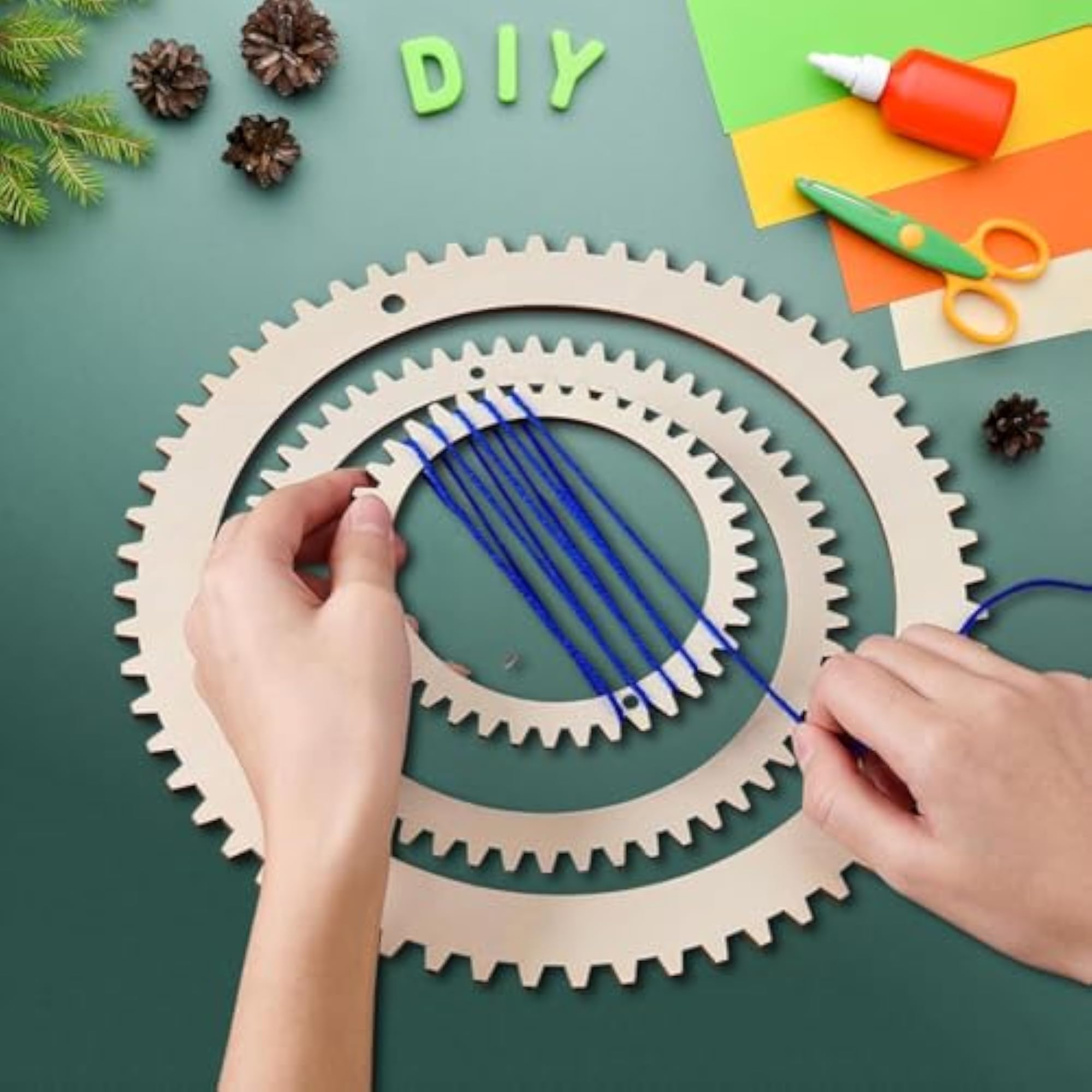 Wood Weaving Looms Tools for Wall Decoration