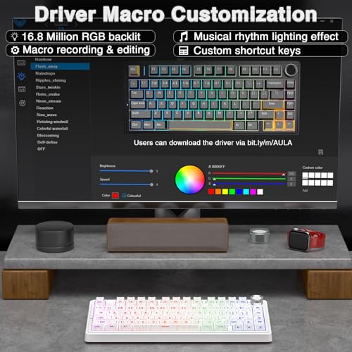 AULA AULA F75 Pro Wireless Mechanical Keyboard の商品画像 7