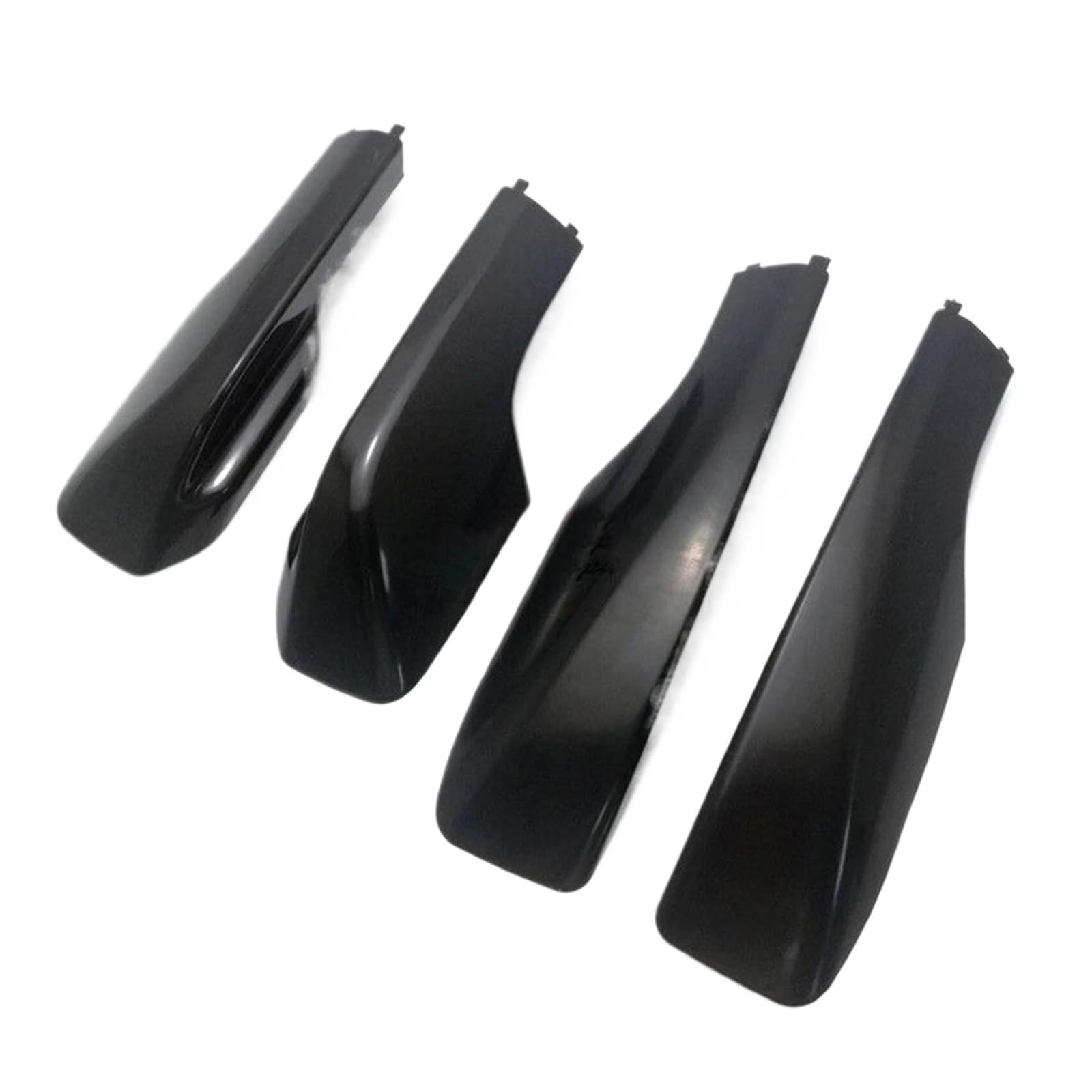 Bacas Personalizadas Riel para Portaequipajes De Techo 4 Uds. ABS Automotores Accesorios Exteriores Coche Negros para Toyota para RAV4 2001-2006