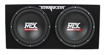 Amazon.co.jp: MTX 12インチ 1200W デュアルロード カーサブ