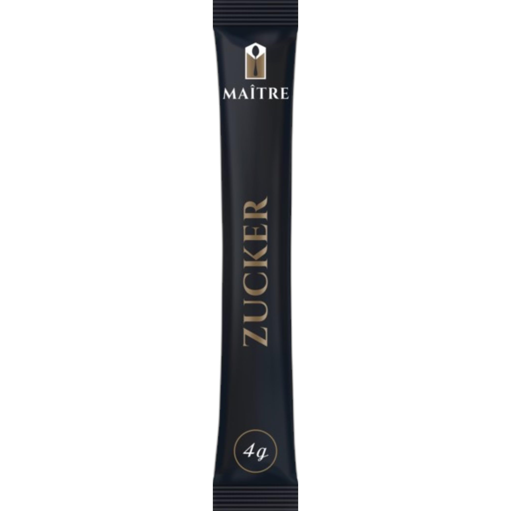 Maitre Feinzucker Sticks 1000 x 4 g | Zuckersticks einzeln verpackt | Portionszucker für Kaffee, Tee und Heißgetränke | Zucker Sticks für Gastronomie, Café, Büro, Catering und Veranstaltungen