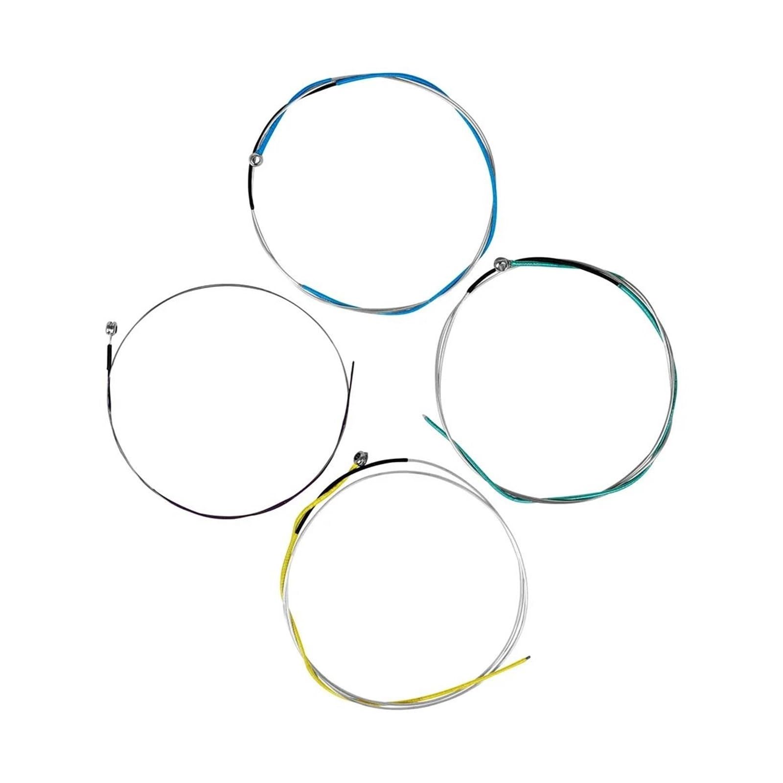 Accessori Per Violino Corda Per Violino Da 1/8 In Nylon Alluminio E Magnesio Avvolgimento In Argento Nichelato Accessori