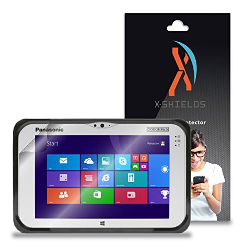 XShieldsÂ© (5-Pack) Screen Protectors for Panasonic Toughpad FZ-M1 Tablet (Ultra Clear)