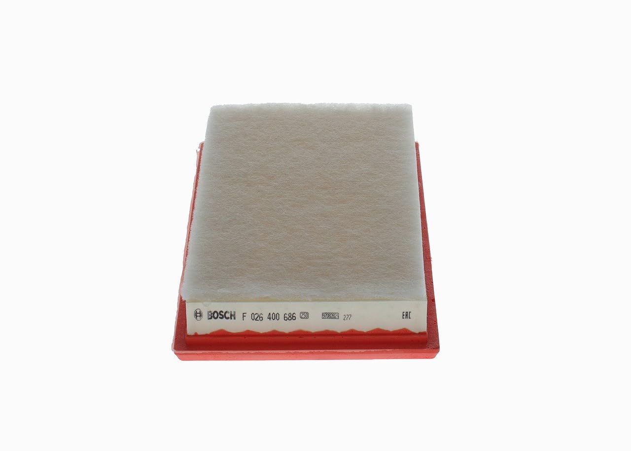 Bosch S0686 Car Air Filter - Separates Particles from the Air Intake - Moisture-resistant plus High Tensile Strength