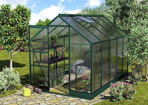 Preisvergleich Produktbild Vitavia Gewächshaus Apollo 6200, HKP 6mm, smaragd
