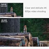Ręczna Kamera Wideo, Cyfrowa Kamera Wideo 4K 28 MP z 30-krotnym Zoomem WIFI i 3-calowym Ekranem Dotykowym, Zabezpieczeniem Przed Wstrząsami, Obrotem o 270°, Widzeniem Nocnym w