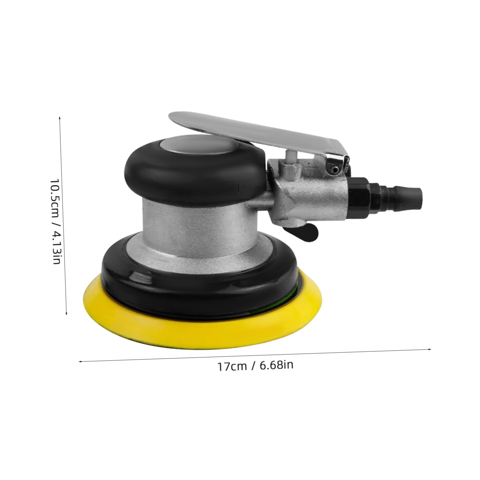 Housoutil 5'' Padded Sanding Discs Large Sanding Machine Air Sander Polisher Woodworking Sander 000 RPM Air Tools for Mechanics