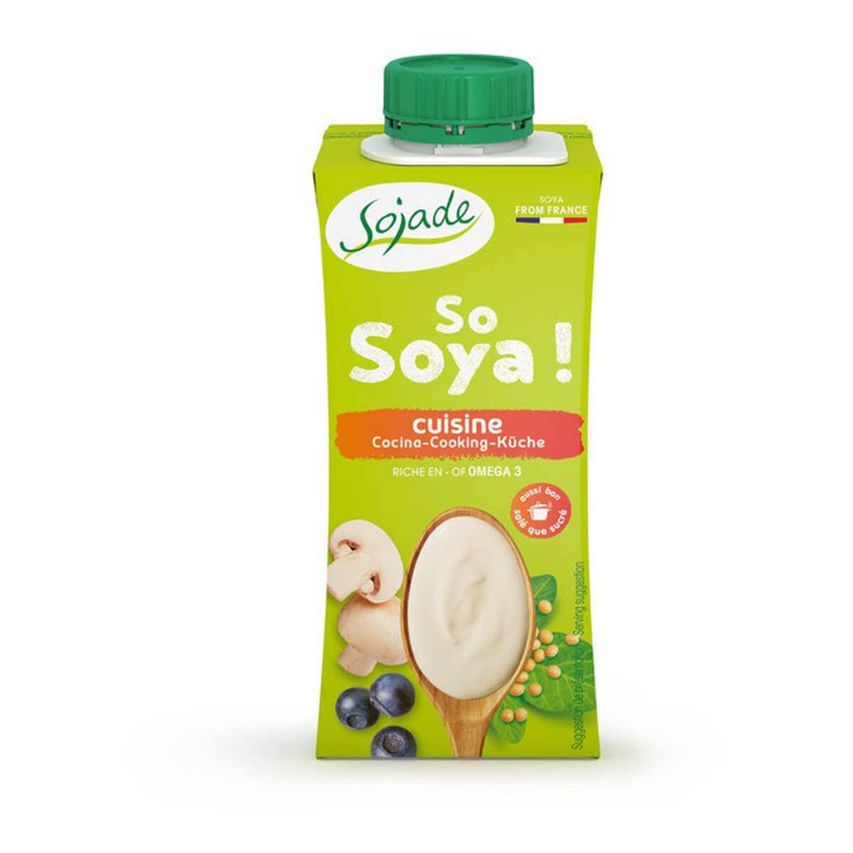 Sojade Bio Crema para cocinar de soja 200 ml