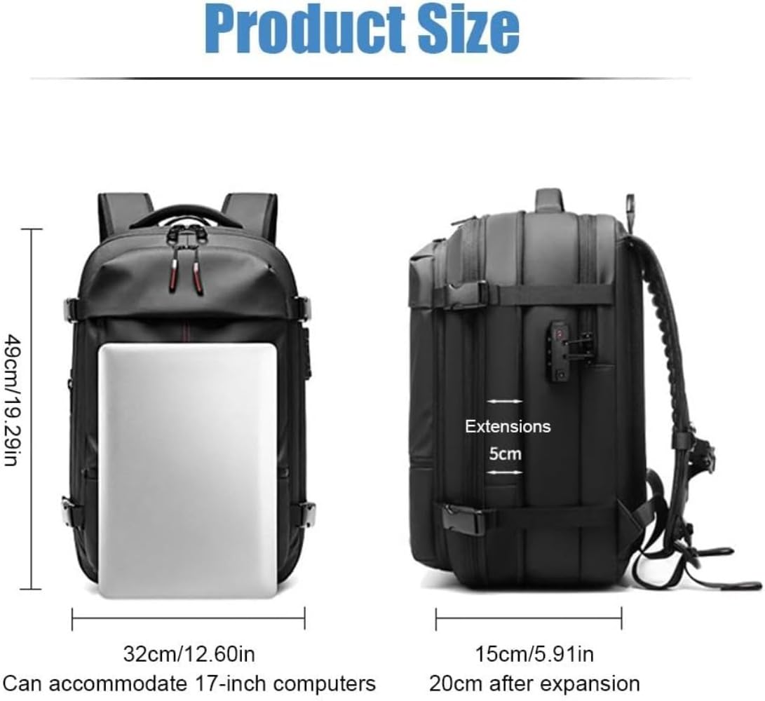 多機能真空圧縮バックパック 60L拡張可能 楽天市場】[ ] バックパック真空圧縮機能付き60L拡張可能バック