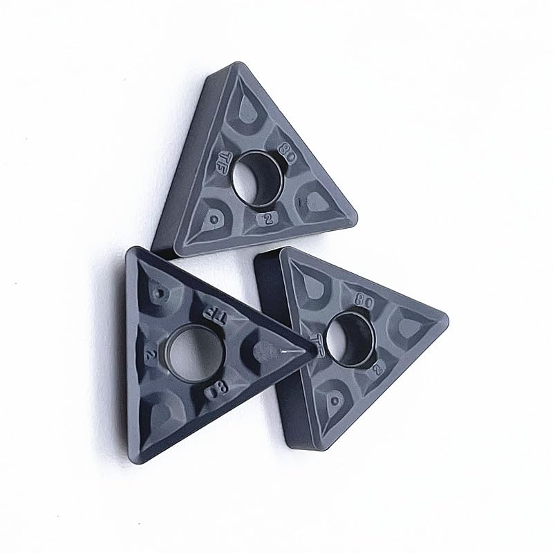 10 piezas insertos de carburo para torno TNMG160408-TF IC908 miniatura 4