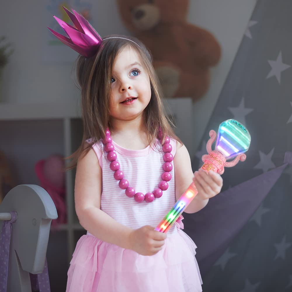 Amazon.com: ArtCreativity Light Up Princess Wands for Kids