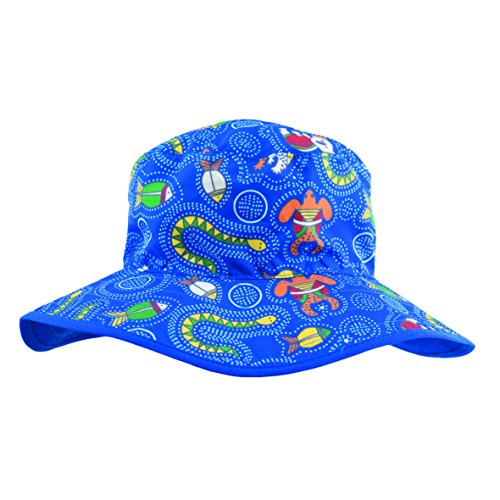 Baby Banz Baby-Boys Infant Banz Upf 50+ Reversible Hat Coolgardie Blue
