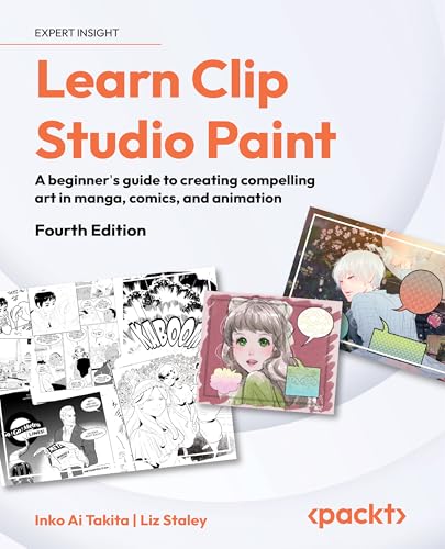 Guide Learn Clip Studio Paint manga et BD en anglais pour débutant - 2