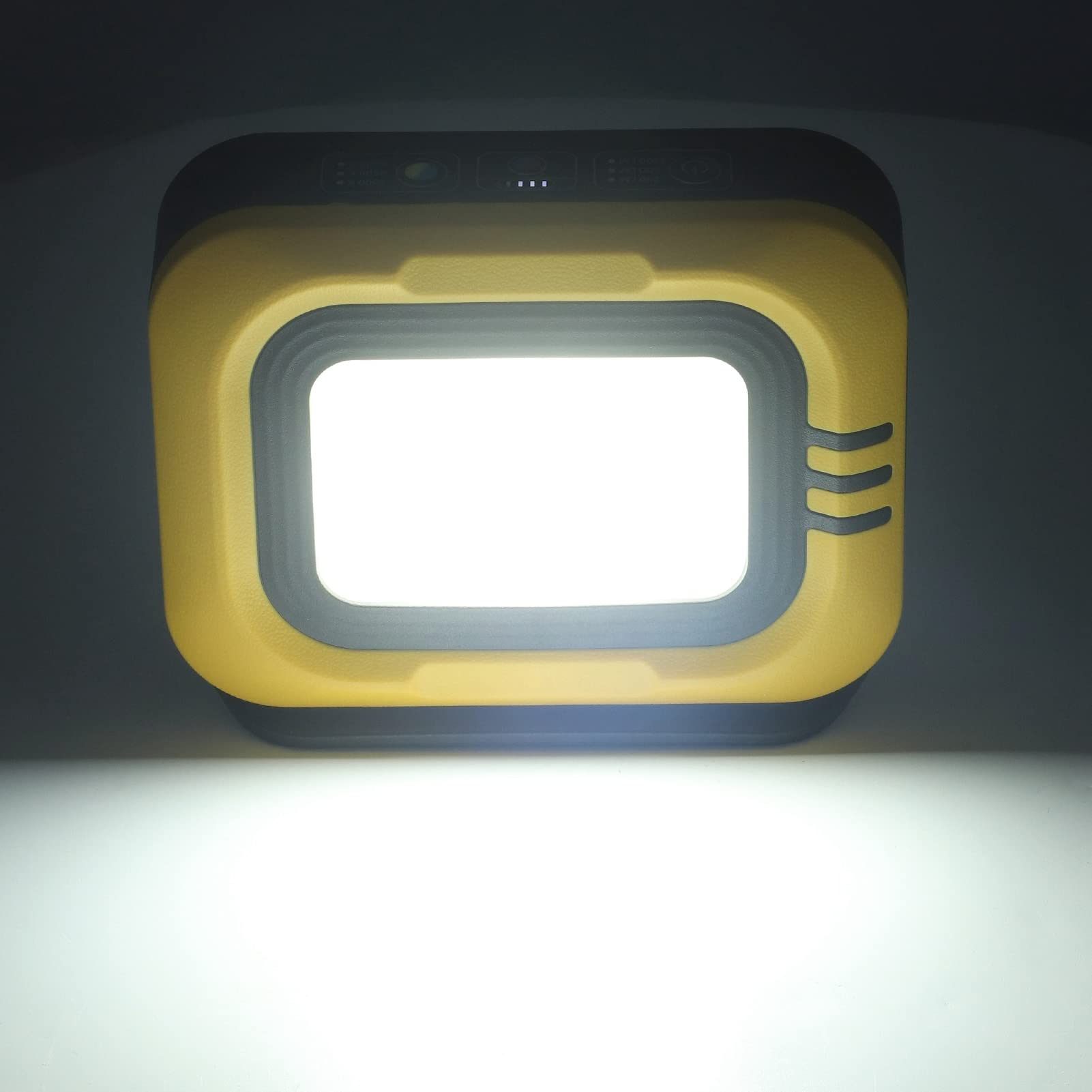 Hyuduo Lampada da Lavoro Solare Ricaricabile, Lampada Portatile da
