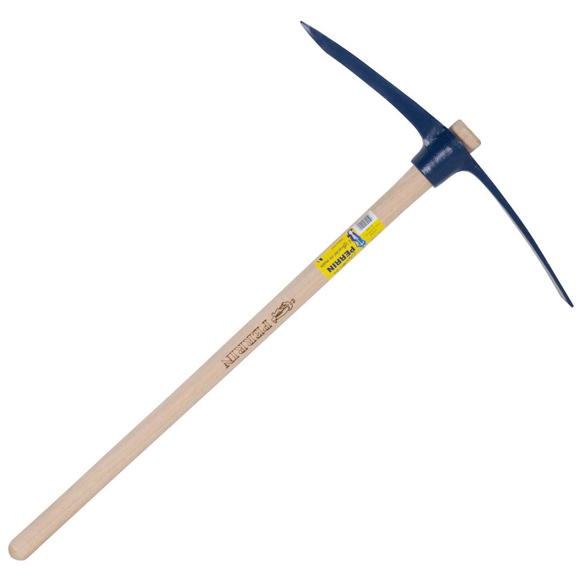 Outils perrin Pioche Terrassier Oeil Rond avec Emmanché Droit 90, 3 kg