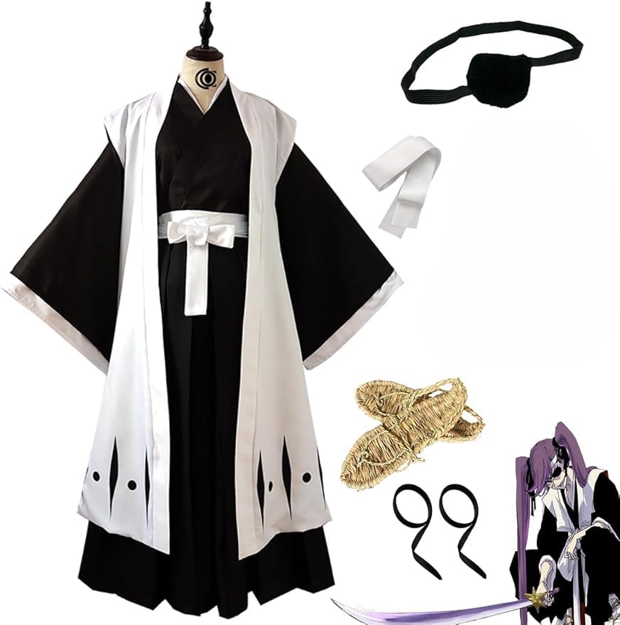 Amazon.co.jp: 初代6番隊隊長 千年血戦篇 齋藤 不老不死 コスプレ 衣装