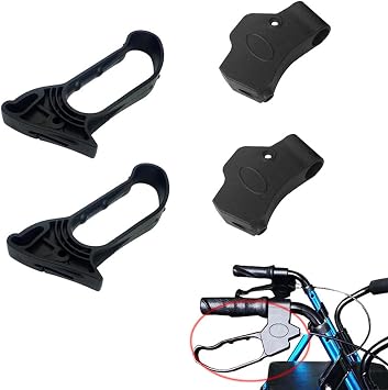 2 Set Rollator Walker Hand Brake Assembly Replacement Handle Without Brake Cable Parts for 4 Wheel Rollator Walker with Seat Seniors Rolling Walkers 3 Wheel Rollators Walkers