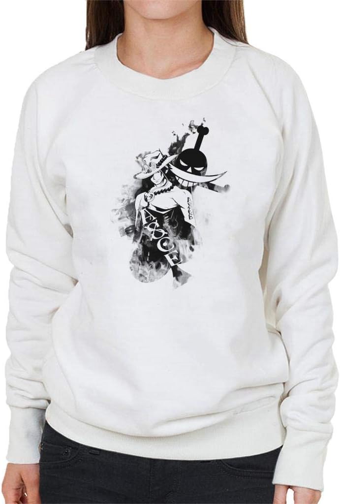 One Piece Portgas Ace Montage Women's Sweatshirt