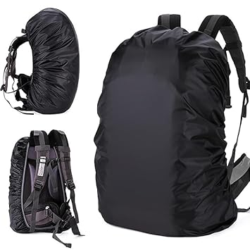 Star SAI Collection- Bag Cover Waterproof | Rain Cover for BackpackTravel, School & Laptop Bags (Black)