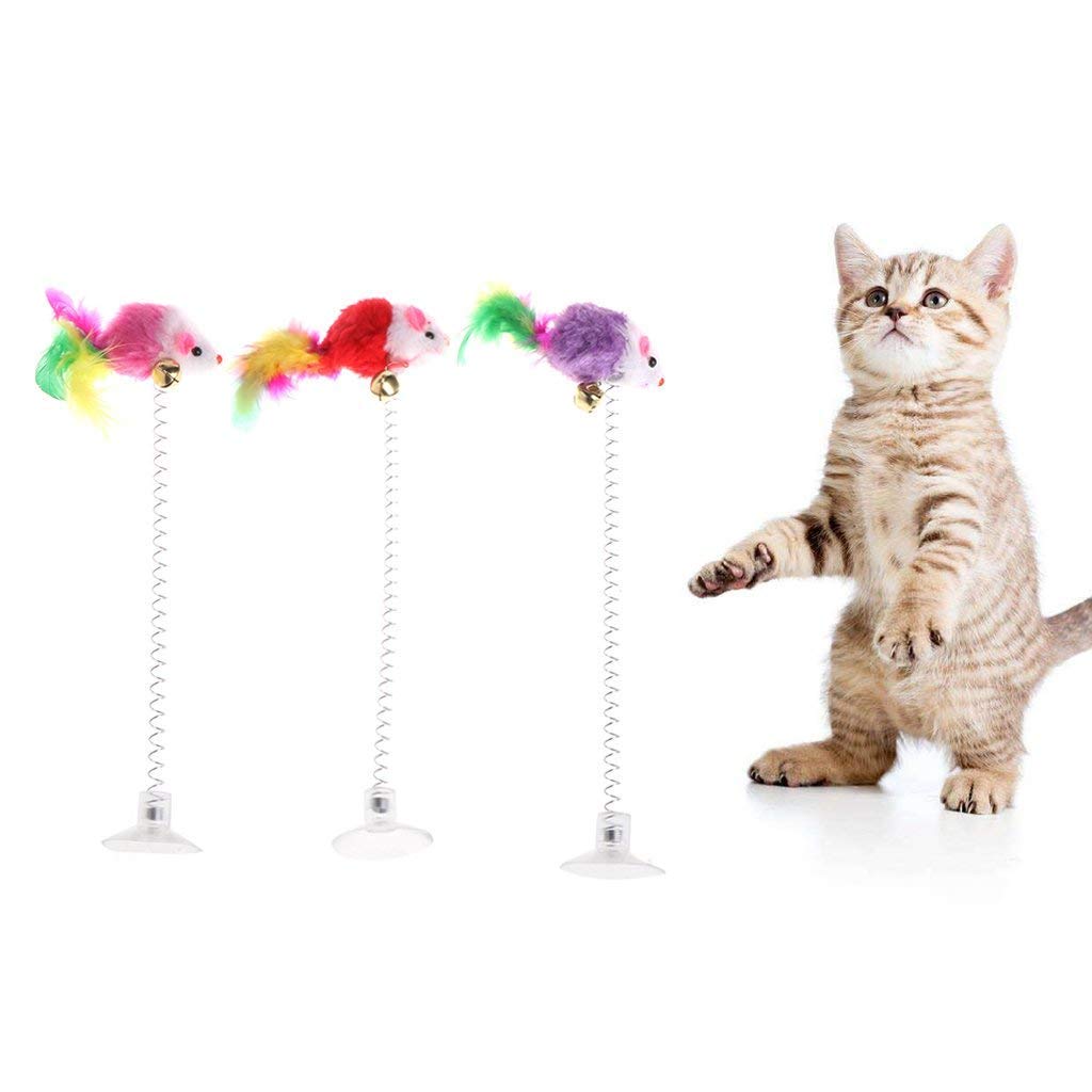 See full amazon price history chart for PETS EMPIRE 3Pcs Funny Pet Cat Kitten Playing Toys,Cat Elastic Feather False Mouse with Bottom Sucker Toys (Color May Vary) PETS EMPIRE 3Pcs Funny Pet Cat Kitten Playing Toys,Cat Elastic Feather False Mouse with Bottom Sucker Toys (Color May Vary) (B07S6F8HZS) Amazon Price History, Amazon Price Tracker