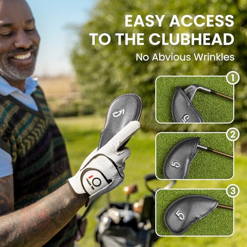 Housses cuir synthétique x12 pour fers