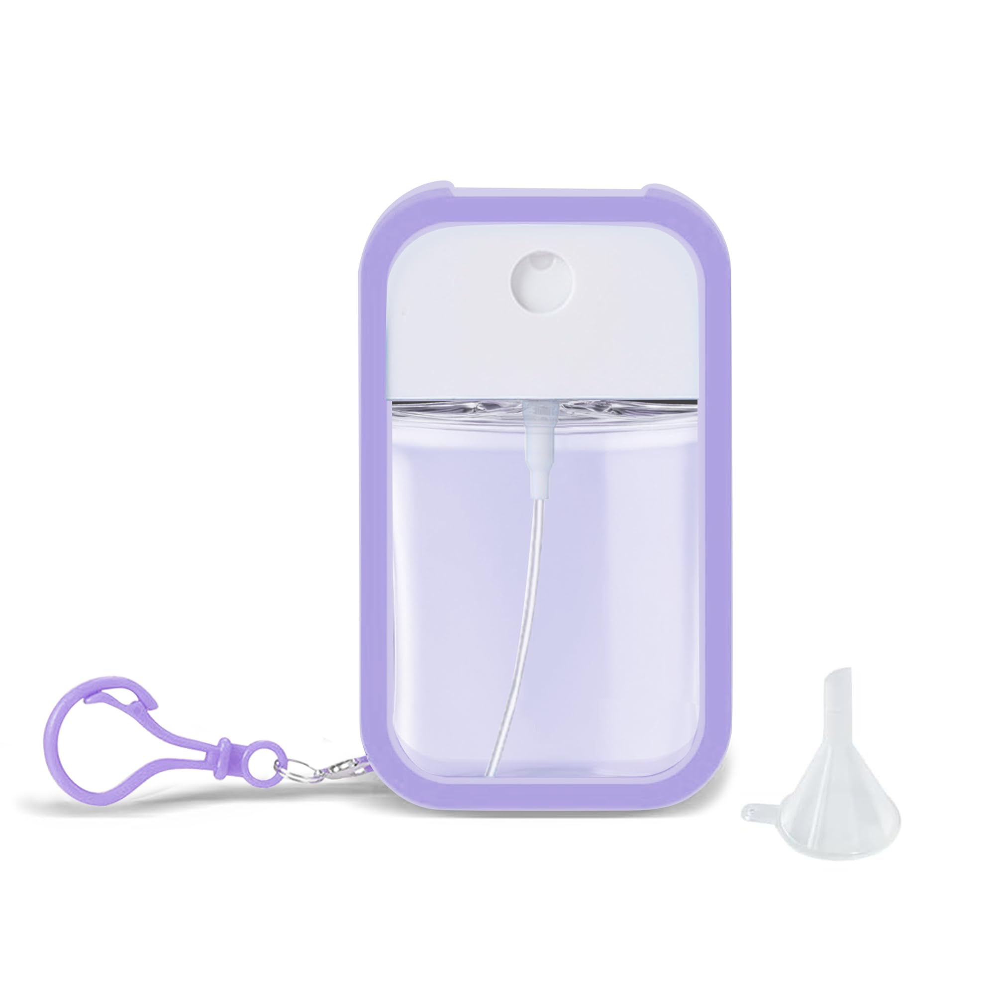 Amazon.com: Refillable Hand Sanitizer Spray Bottle Keychain - 1oz